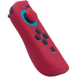 FR-TEC Funda de silicona con Grip para Joy-Con Izquierdo Rojo